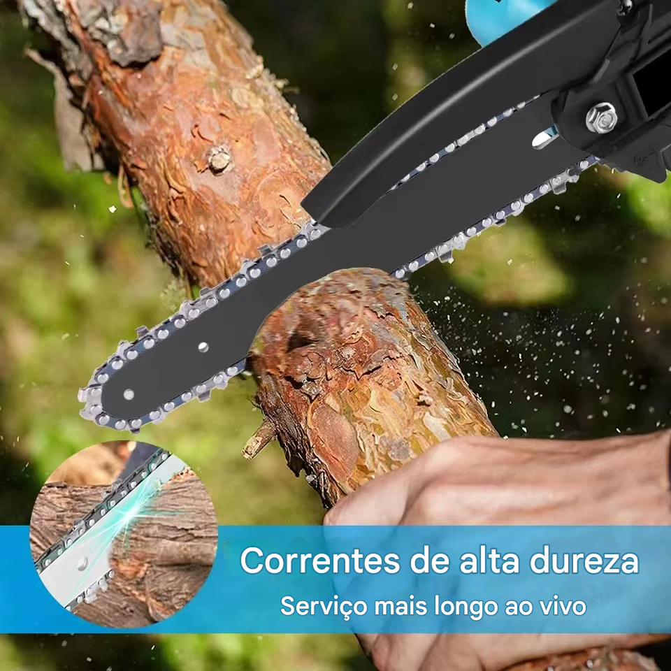 🌲 Motosserra Elétrica Portátil 🔥