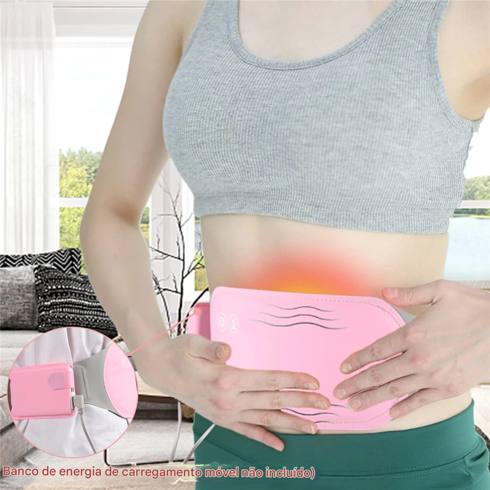 Cinta Térmica para Alívio de Cólica Menstrual🌸✨