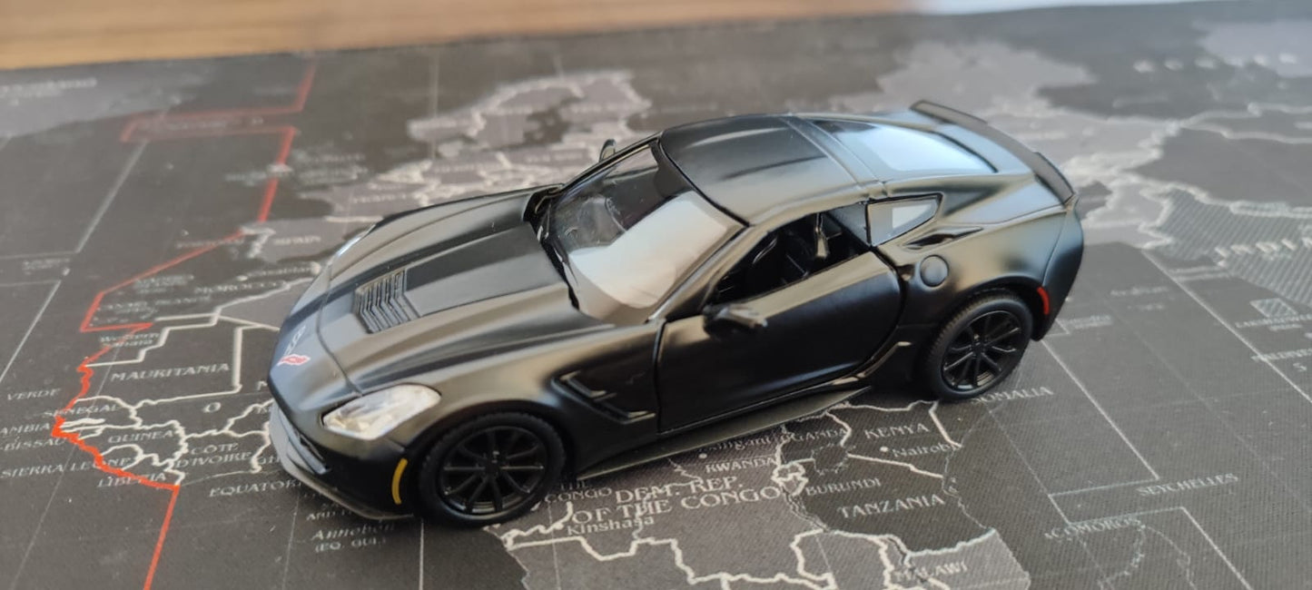 🚗 Miniatura Corvette Stingray – Escala 1:36 | Realismo e Estilo para sua Coleção!