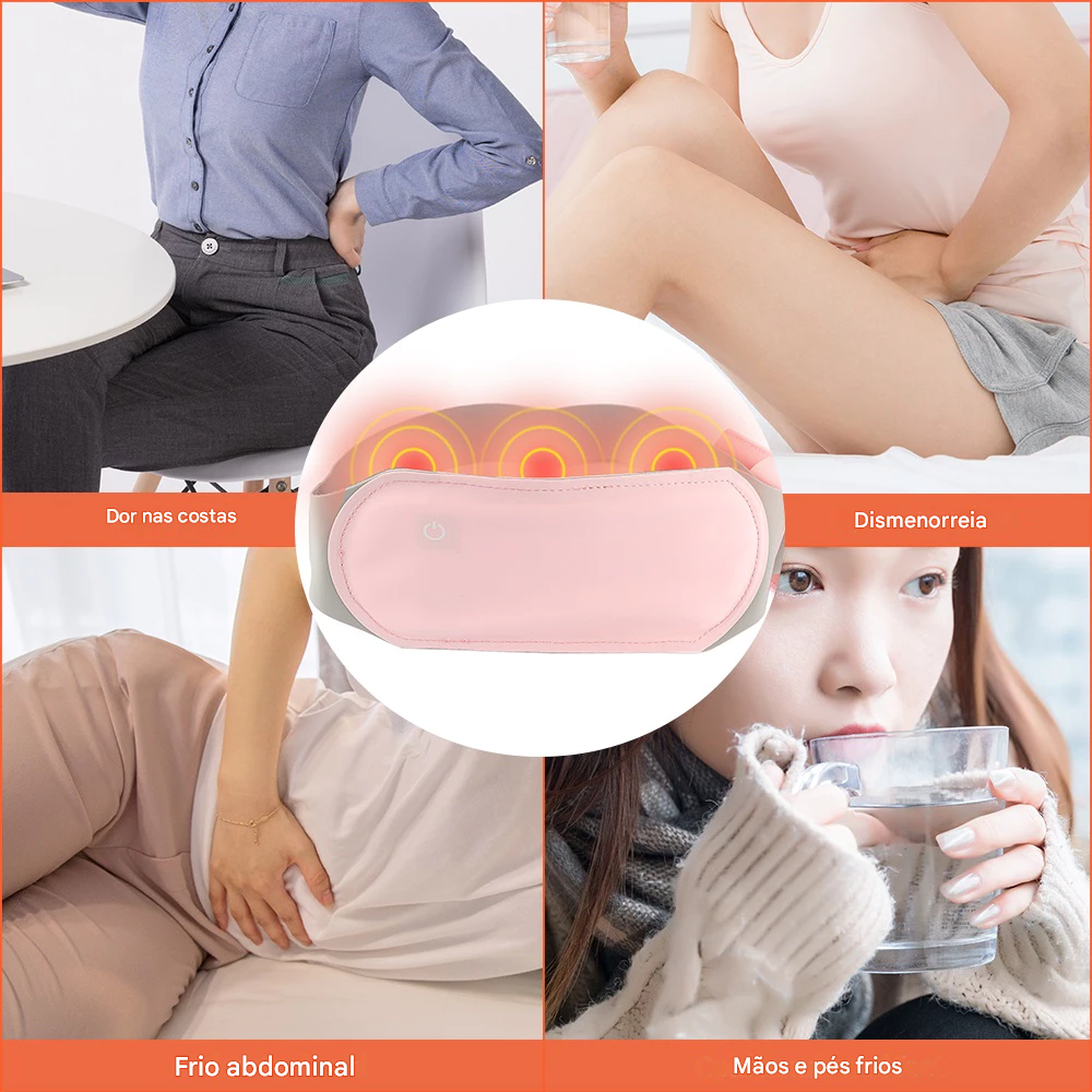 Cinta Térmica para Alívio de Cólica Menstrual🌸✨