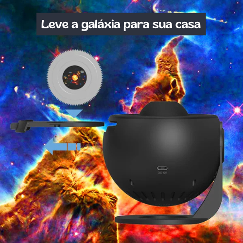 Projetor da Galáxia Alta resolução