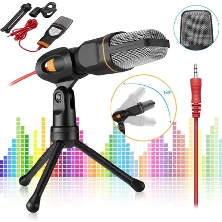 Microfone Original SF com tripé