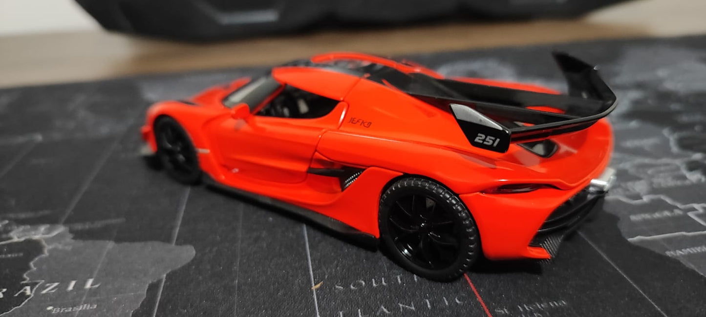 🚗✨ Koenigsegg Jesko Metal 1:32