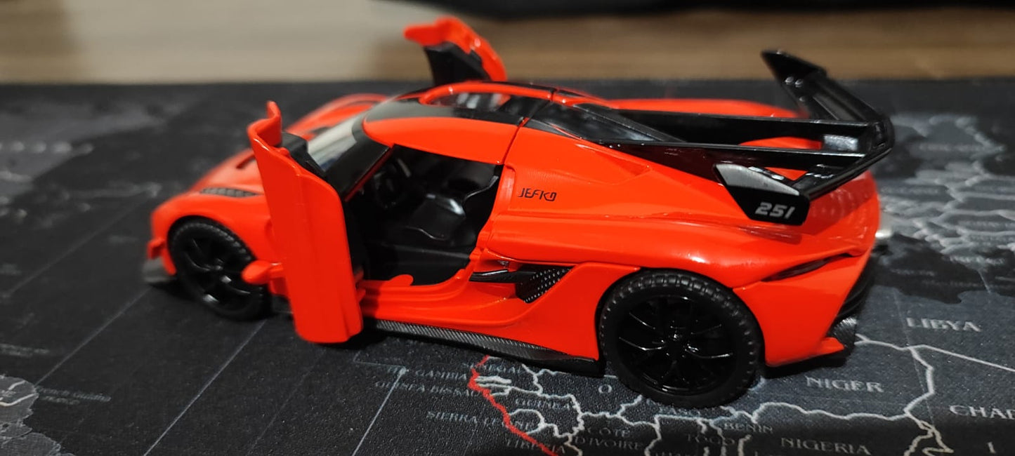 🚗✨ Koenigsegg Jesko Metal 1:32