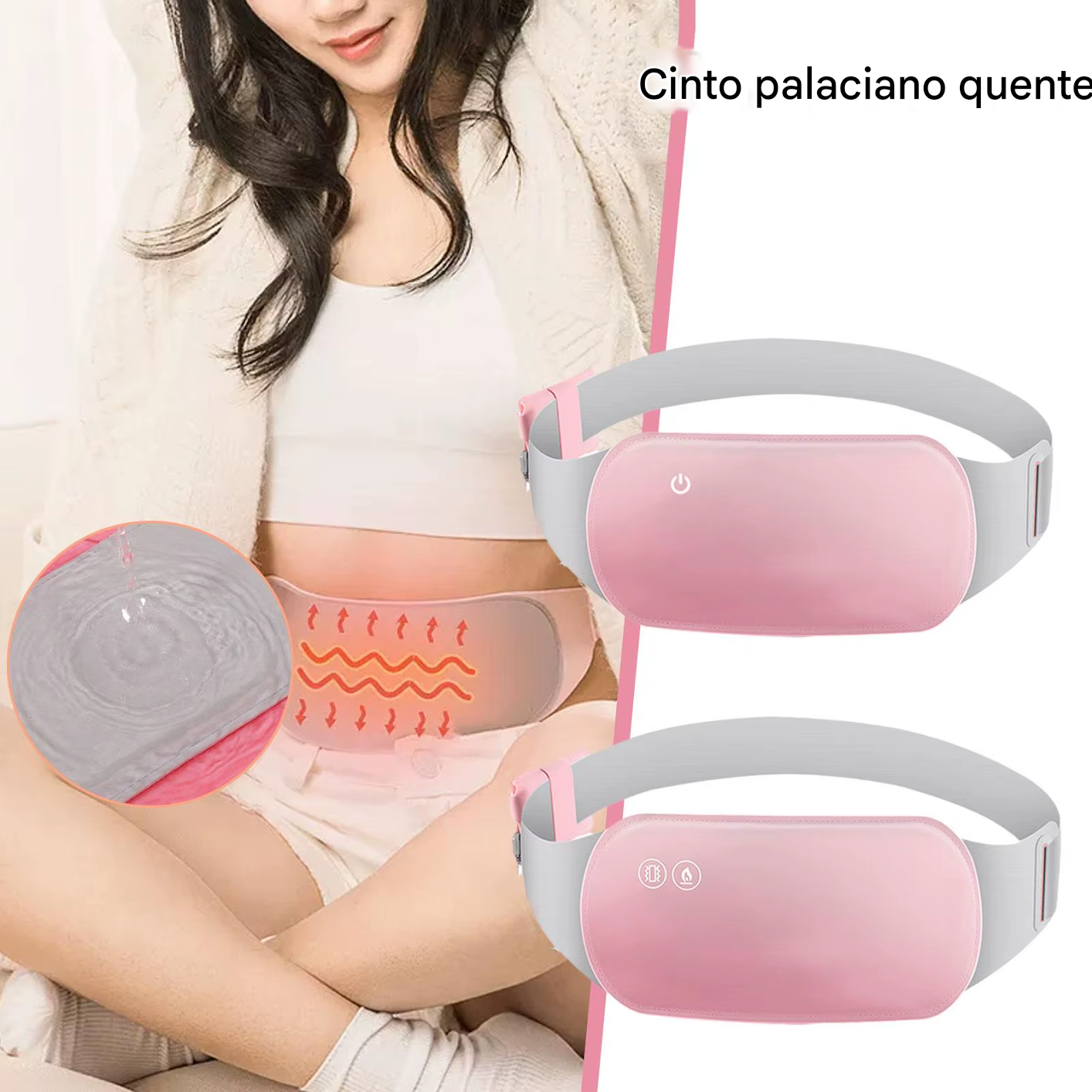 ❄🔥 Almofada De Alívio Menstrual💆♀️✨