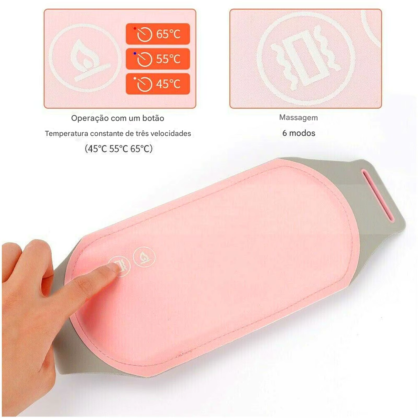 ❄🔥 Almofada De Alívio Menstrual💆♀️✨