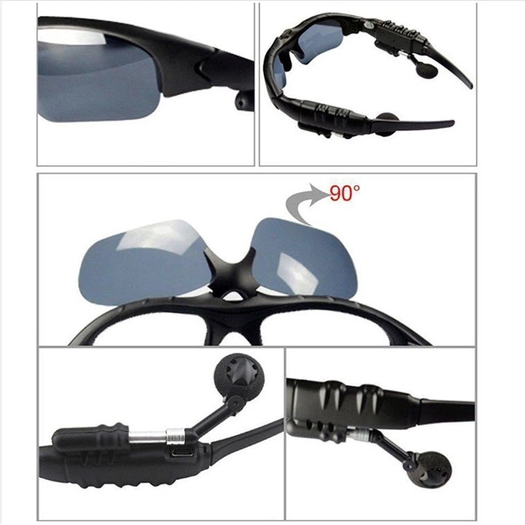 🕶️ Óculos de Sol Bluetooth 🎧✨