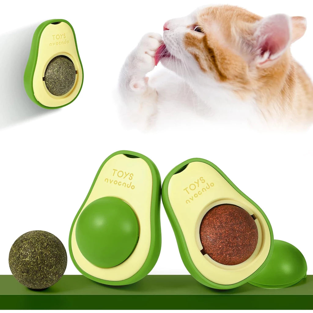 Abacate Brinquedo para Gatos com Catnip 🥑🐾