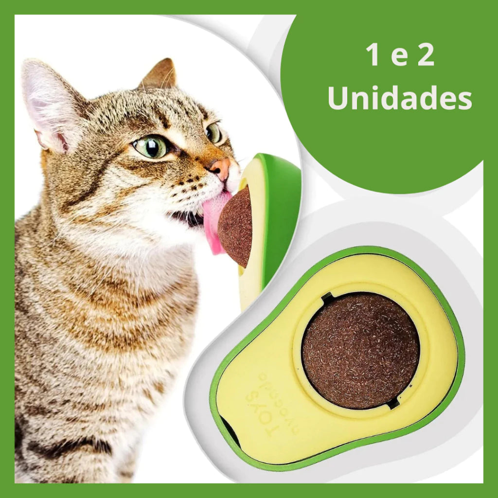 Abacate Brinquedo para Gatos com Catnip 🥑🐾