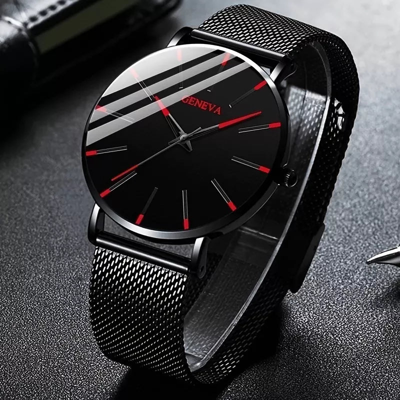 Relógio Masculino de Quartzo – Estilo e Sofisticação no Seu Pulso! ⌚✨