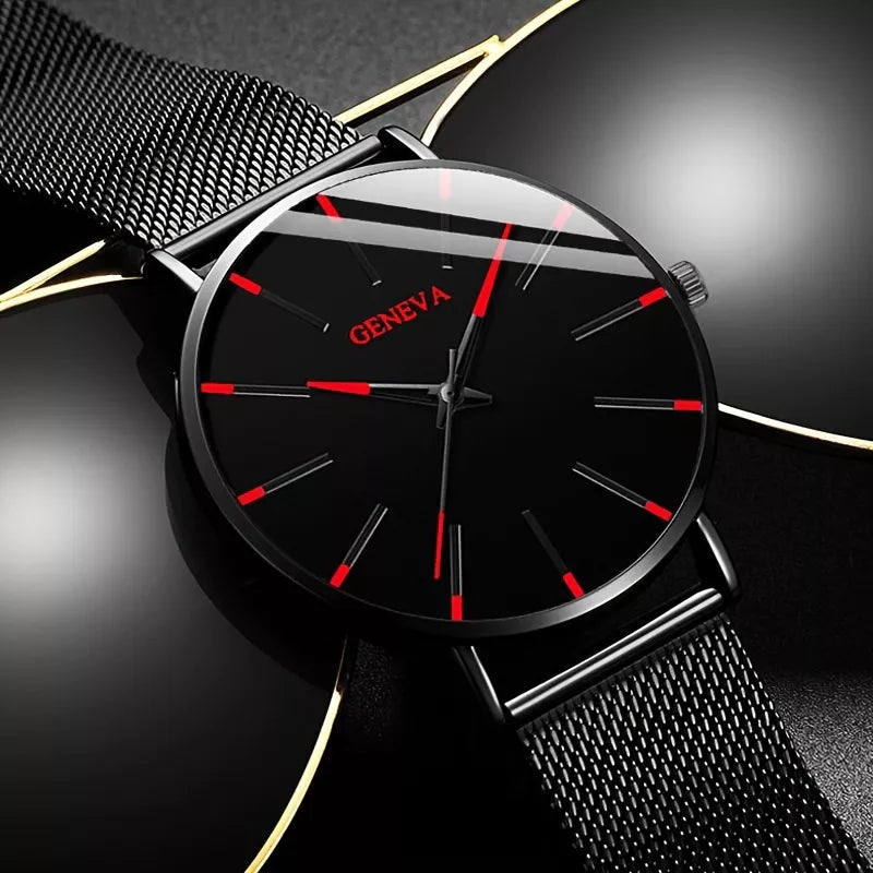 Relógio Masculino de Quartzo – Estilo e Sofisticação no Seu Pulso! ⌚✨