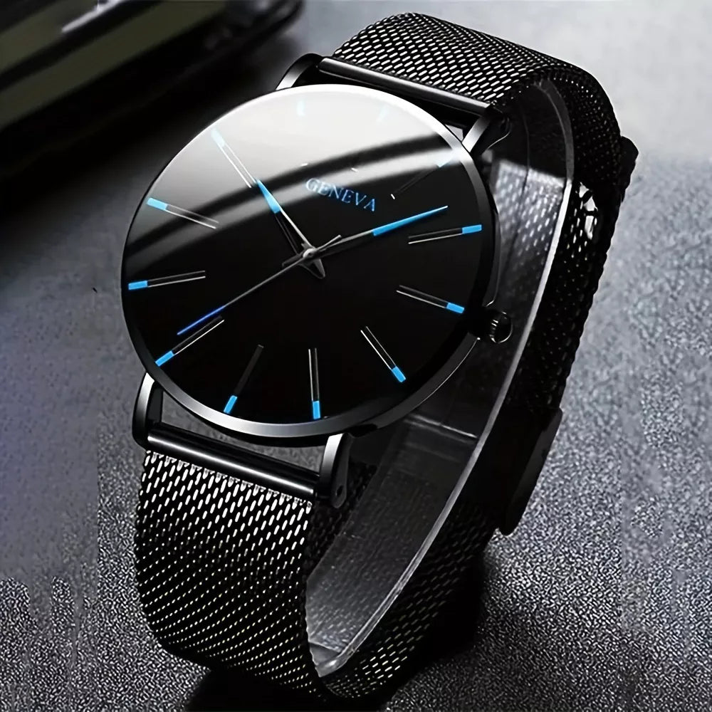 Relógio Masculino de Quartzo – Estilo e Sofisticação no Seu Pulso! ⌚✨