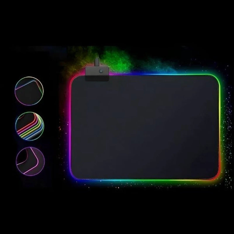 MousePad Gamer com LED RGB