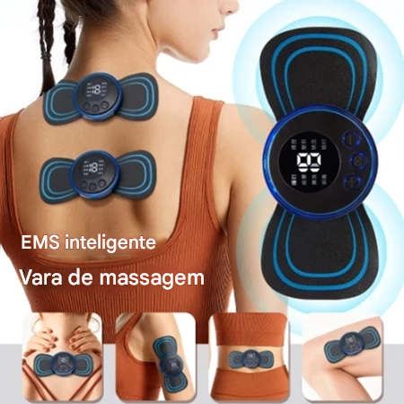 Mini Massageador Portátil EMS🧘‍♂️✨