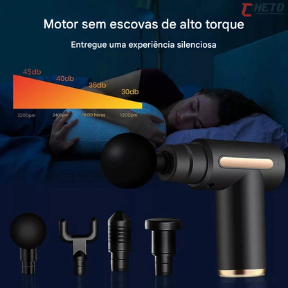 Pistola Massageadora Profissional💆‍♂️⚡