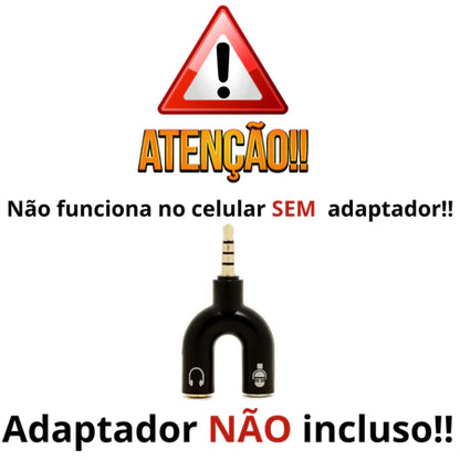 Microfone Original SF com tripé