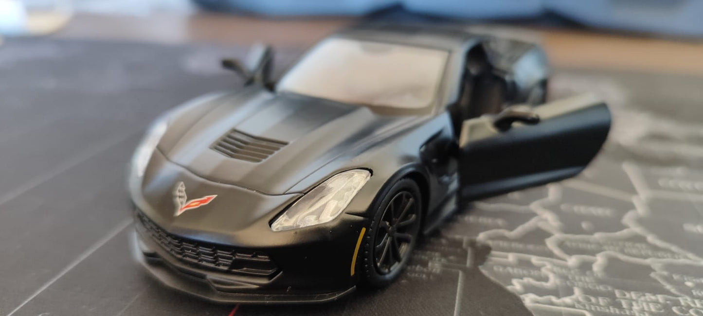 🚗 Miniatura Corvette Stingray – Escala 1:36 | Realismo e Estilo para sua Coleção!