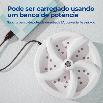 Mini máquina de lavar roupa