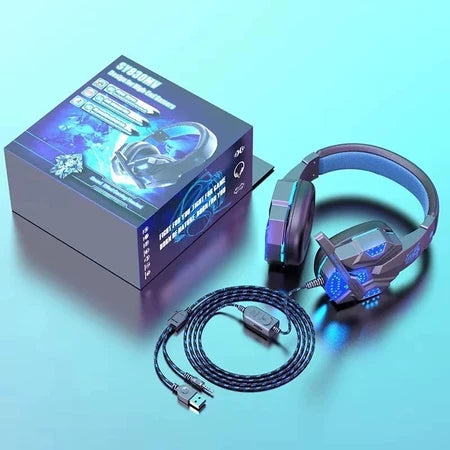 🎧 Headset Gamer SY830MV - Som Imersivo e Conforto Máximo! 🎮