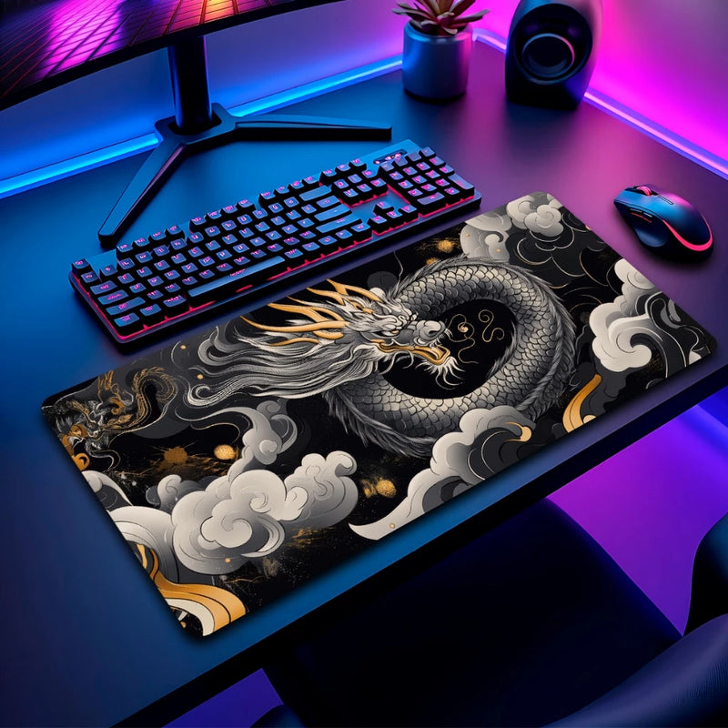 MousePad Gamer Antiderrapante Dragao Japones