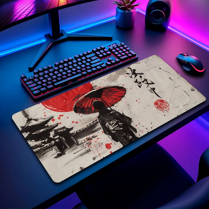 MousePad Gamer Antiderrapante Dragao Japones