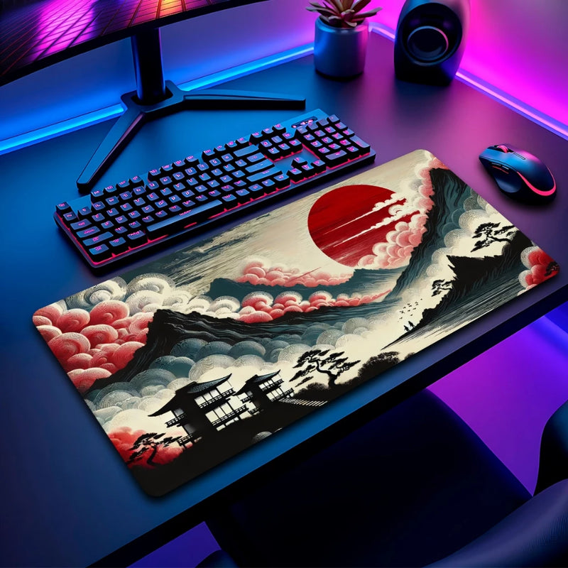 MousePad Gamer Antiderrapante Dragao Japones