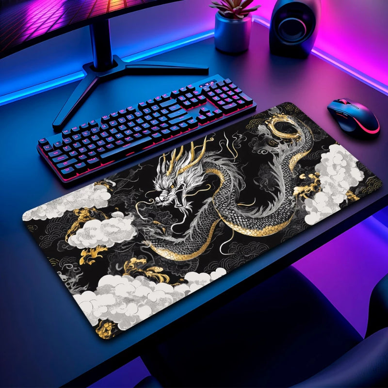 MousePad Gamer Antiderrapante Dragao Japones