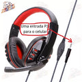 Headset Para PC, Celular, Headphone