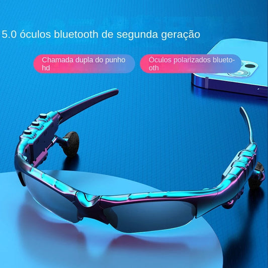 🕶️ Óculos de Sol Bluetooth 🎧✨