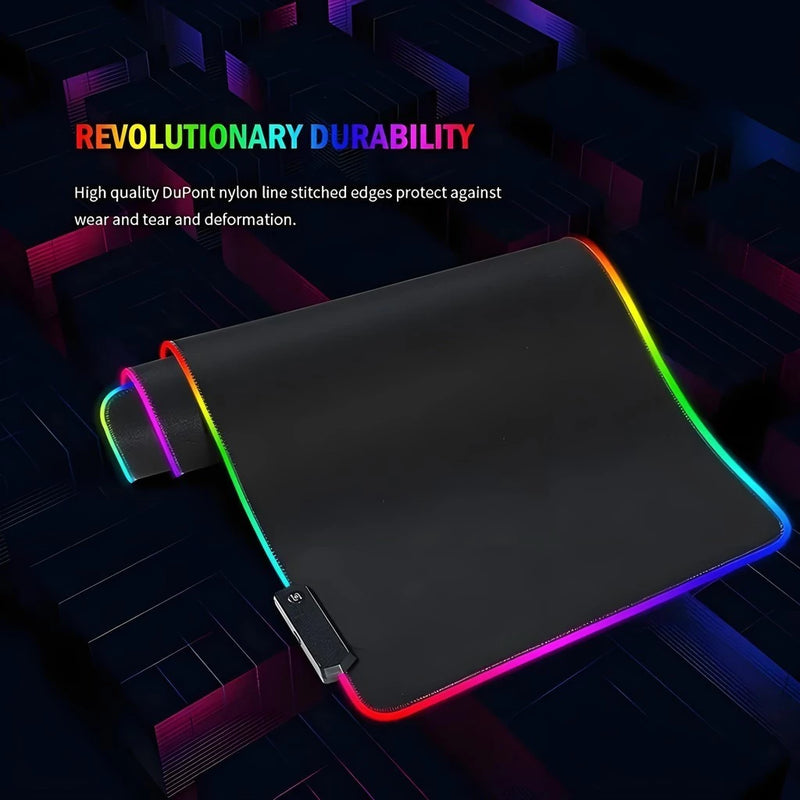 MousePad Gamer com LED RGB