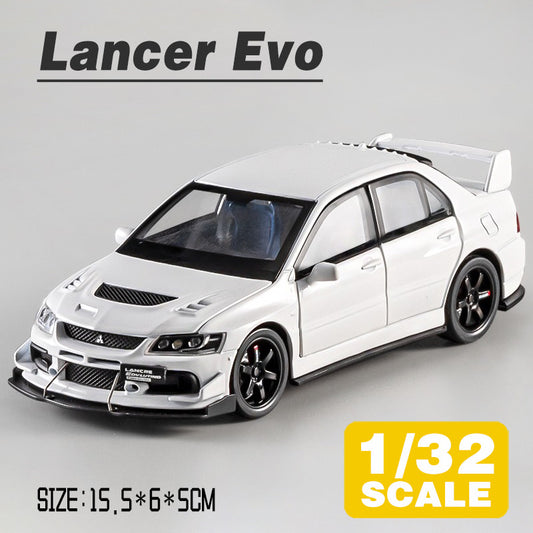 🔥 Mitsubishi Lancer Evolution – Escala 1:32